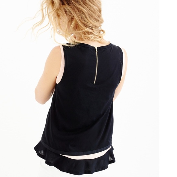 J Crew Double-hem tank top. Size Small - Picture 3 of 8